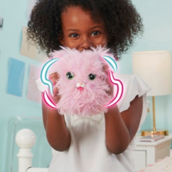 Интерактивная игрушка Fur Fluffs Котенок 6066592 5+ / Черный Розовый photo 5