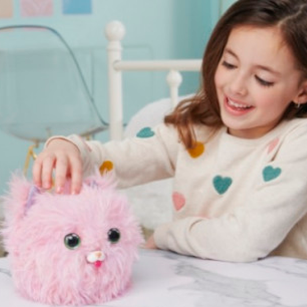 Интерактивная игрушка Fur Fluffs Котенок 6066592 5+ / Черный Розовый photo 6