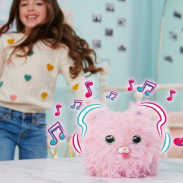 Интерактивная игрушка Fur Fluffs Котенок 6066592 5+ / Черный Розовый photo 7