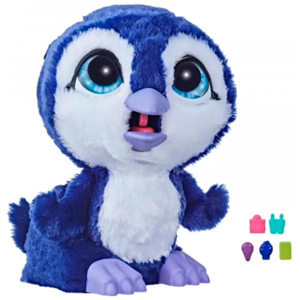 Интерактивная игрушка FurReal Lil' Wilds Posey the Penguin F3512 4+ / White Синий photo 4