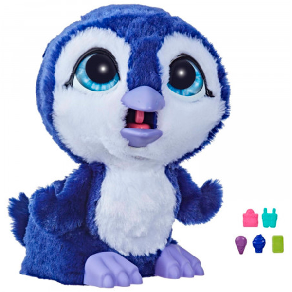 Интерактивная игрушка FurReal Lil' Wilds Posey the Penguin F3512 4+ / White Синий photo 4