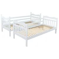 Кровать Mobicasa Luna 90 x 200 см / Дерево / Белый photo 3