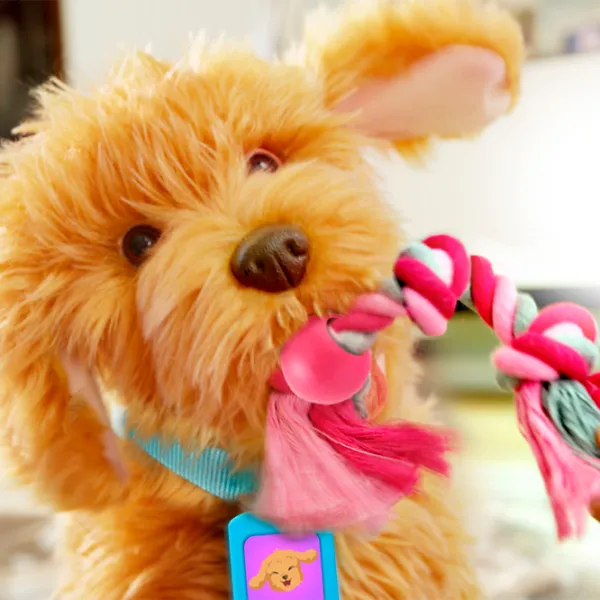 Интерактивная игрушка My Fuzzy Friends Moji Маленький лабрадор 18207R 4+ / Разноцветный Коричневый photo 5