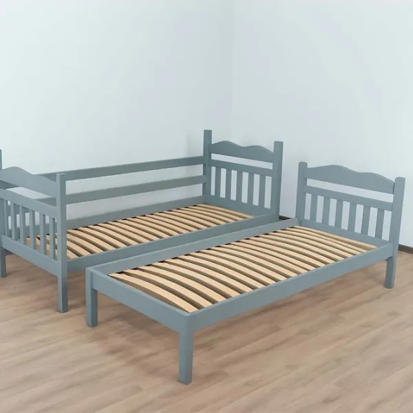 Pat Mobicasa Luna 90 x 200 cm / Lemn / Gray photo 4