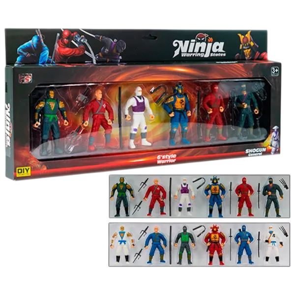 Фигурки DIY Ninja 3+ / Разноцветный photo 1