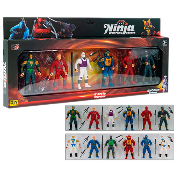 Фигурки DIY Ninja 3+ / Разноцветный photo 1