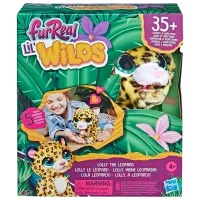 Интерактивная игрушка FurReal Lil' Wilds Leopard F4394 4+ / Черный Желтый