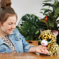 Интерактивная игрушка FurReal Lil' Wilds Leopard F4394 4+ / Черный Желтый photo 6