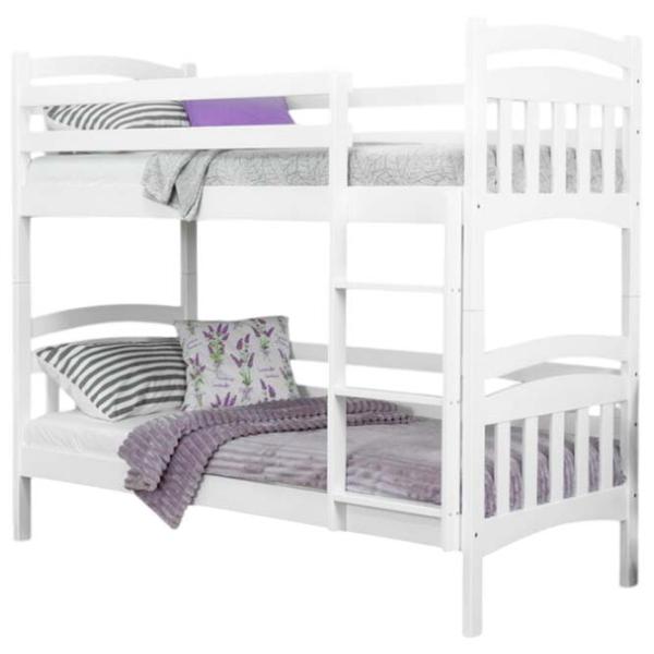 Pat Mobicasa Nemo  90 x 200 cm / Lemn / White photo 1 Pat Mobicasa Nemo  90 x 200 cm / Lemn / White photo 1