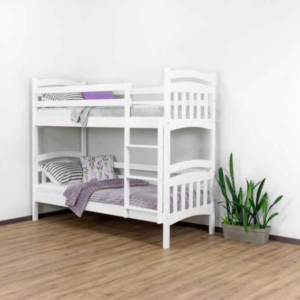 Pat Mobicasa Nemo  90 x 200 cm / Lemn / White photo 2 Pat Mobicasa Nemo  90 x 200 cm / Lemn / White photo 2