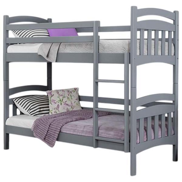 Pat Mobicasa Nemo  90 x 200 cm / Lemn / Gray photo 1 Pat Mobicasa Nemo  90 x 200 cm / Lemn / Gray photo 1