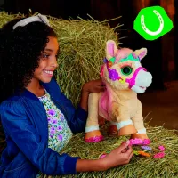 Интерактивная игрушка FurReal Friends Cinnamon, My Stylin' Pony F4395 4+ / Pink Коричневый photo 2