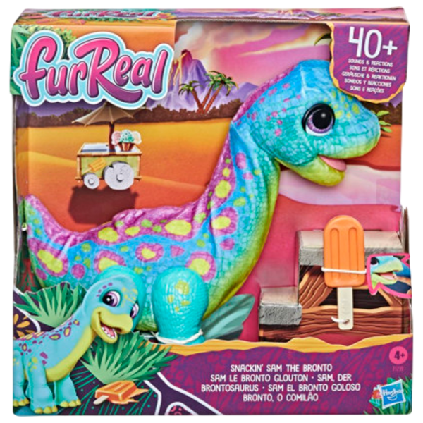 Интерактивная игрушка FurReal Friends Snackin' Sam The Bronto F1739 4+ / Разноцветный Разноцветный photo 1