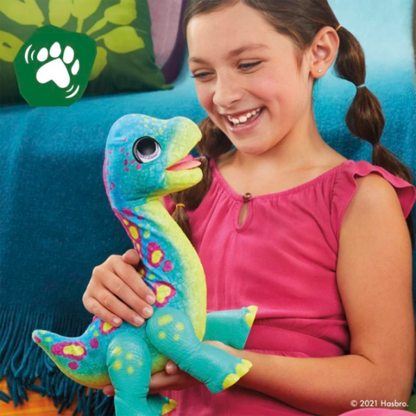 Интерактивная игрушка FurReal Friends Snackin' Sam The Bronto F1739 4+ / Разноцветный Разноцветный photo 3
