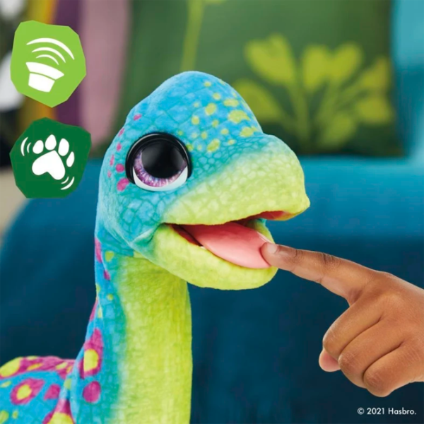 Интерактивная игрушка FurReal Friends Snackin' Sam The Bronto F1739 4+ / Разноцветный Разноцветный photo 4