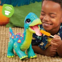 Интерактивная игрушка FurReal Friends Snackin' Sam The Bronto F1739 4+ / Разноцветный Разноцветный photo 6