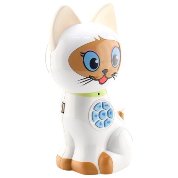 Интерактивная игрушка Zhorya Котенок 513 3+ / Разноцветный Белый photo 1