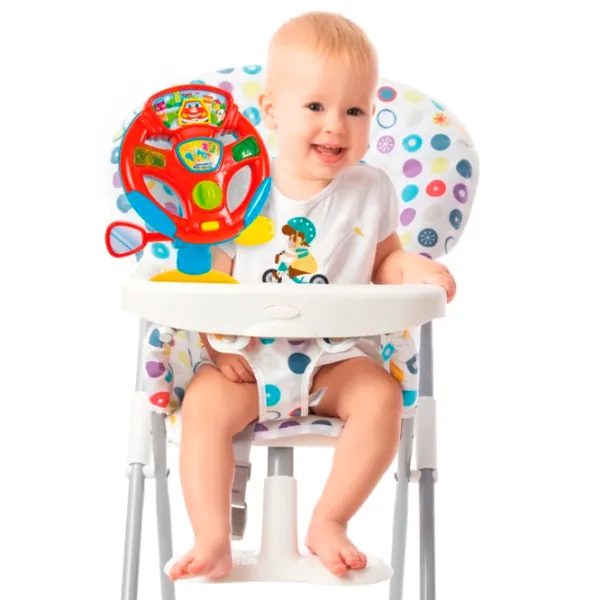 Интерактивная игрушка Clementoni Turn and Drive Activity Wheel 17241 10+ месяцев / Разноцветный Красный photo 2