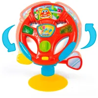 Интерактивная игрушка Clementoni Turn and Drive Activity Wheel 17241 10+ месяцев / Разноцветный Красный photo 5