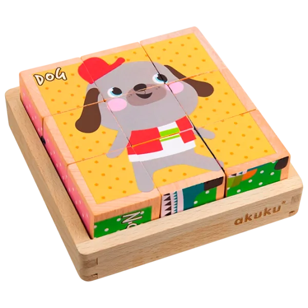 Развивающий набор Akuku A0612 AK.106271 36 месяцев / Разноцветный Бежевый photo 1