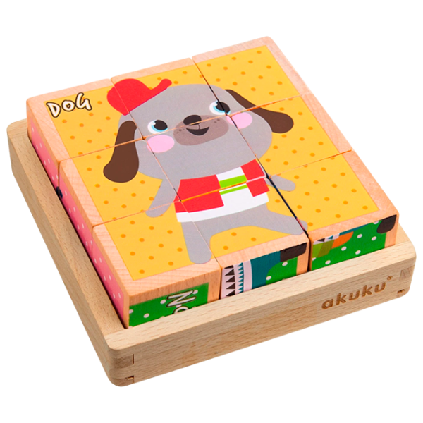 Развивающий набор Akuku A0612 AK.106271 36 месяцев / Разноцветный Бежевый photo 1