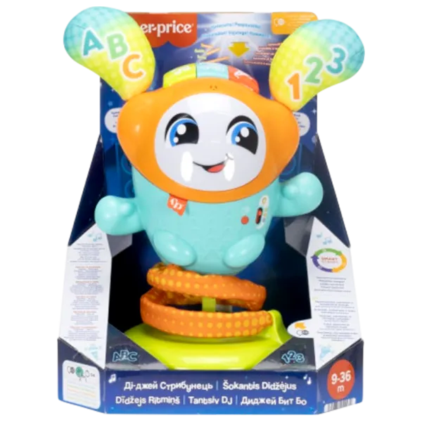 Интерактивная игрушка Fisher-Price Dj Bouncin' Beats HYR71 36 месяцев / Разноцветный Оранжевый photo 1