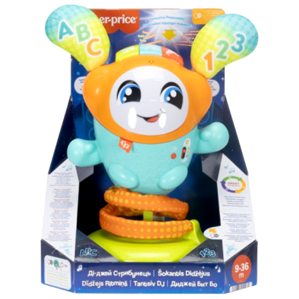 Интерактивная игрушка Fisher-Price Dj Bouncin' Beats HYR71 36 месяцев / Разноцветный Оранжевый photo 1
