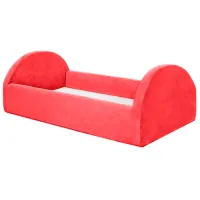 Pat pentru copii Edka CAPSULA 6 luni - / Red