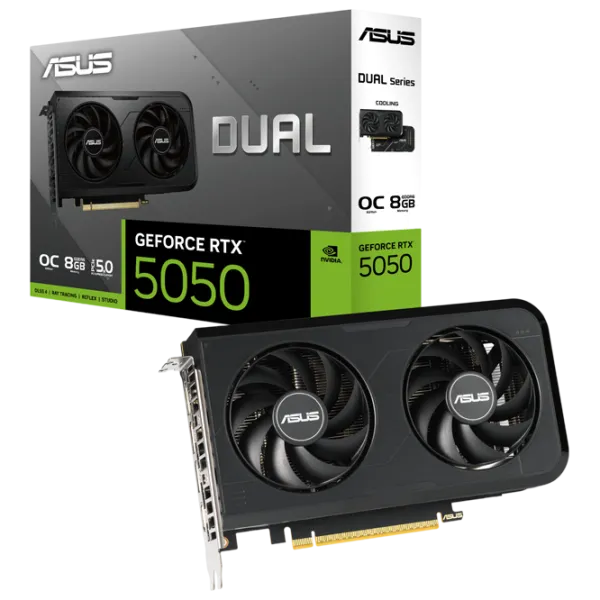 Placă video Asus GeForce RTX 5050 Dual OC Edition PCI Express x16 5.0 / 8 GB photo 10