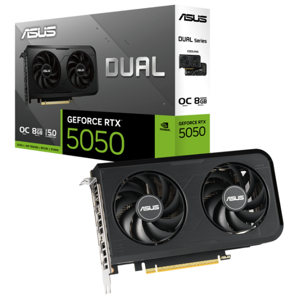 Placă video Asus GeForce RTX 5050 Dual OC Edition PCI Express x16 5.0 / 8 GB photo 10