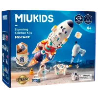 Игровой набор Hola Toys Miukids Космическая ракета ME8983 4+ / Разноцветный Белый