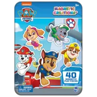 Joc de masă Paw Patrol Magnetic Creations Tins 3+/ Magnetic photo 2