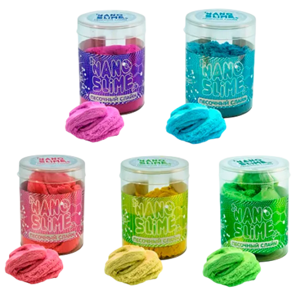 Креативный набор Strateg Nano slime 71834 5+ / Разноцветный Разноцветный photo 1