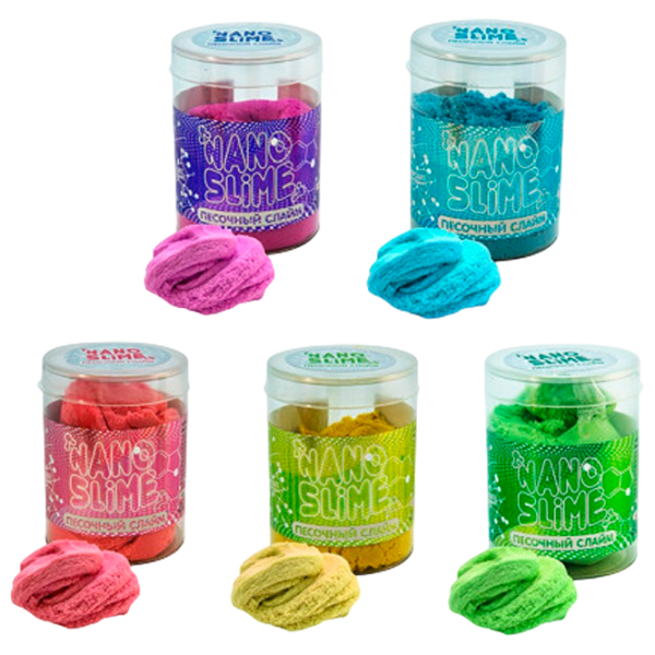 Креативный набор Strateg Nano slime 71834 5+ / Разноцветный Разноцветный photo 1