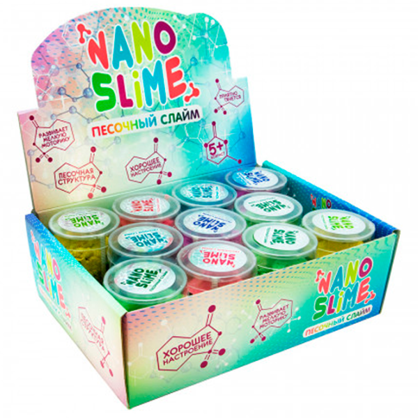 Креативный набор Strateg Nano slime 71834 5+ / Разноцветный Разноцветный photo 2