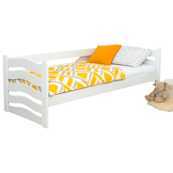 Кровать Mobicasa Jerry 80 x 160 см / Дерево / Белый photo 1 Кровать Mobicasa Jerry 80 x 160 см / Дерево / Белый photo 1