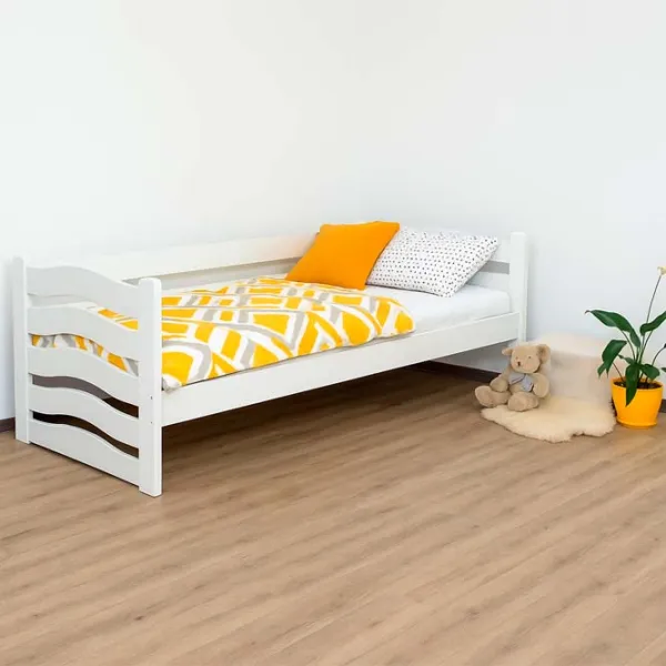 Кровать Mobicasa Jerry 80 x 160 см / Дерево / Белый photo 3 Кровать Mobicasa Jerry 80 x 160 см / Дерево / Белый photo 3