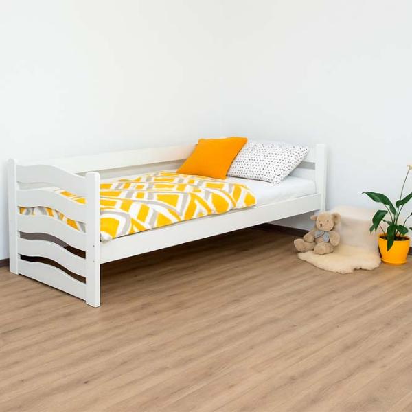 Кровать Mobicasa Jerry 80 x 160 см / Дерево / Белый photo 3 Кровать Mobicasa Jerry 80 x 160 см / Дерево / Белый photo 3