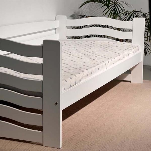 Кровать Mobicasa Jerry 80 x 160 см / Дерево / Белый photo 7 Кровать Mobicasa Jerry 80 x 160 см / Дерево / Белый photo 7