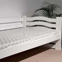 Кровать Mobicasa Jerry 90 x 200 см / Дерево / Белый photo 5
