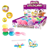 Креативный набор Optmarket Magic Crystal Mud  3+ / Разноцветный Разноцветный