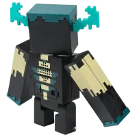 Figurină Mattel Minecraft Warden 6+ / Black photo 4