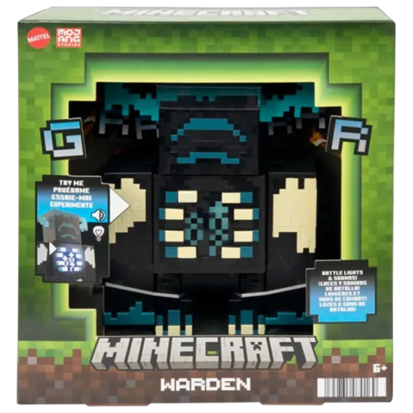 Фигурка Mattel Minecraft Warden  6+ / Черный photo 6