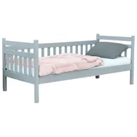 Кровать Mobicasa Grizzly 80 x 160 см / Дерево / Серый