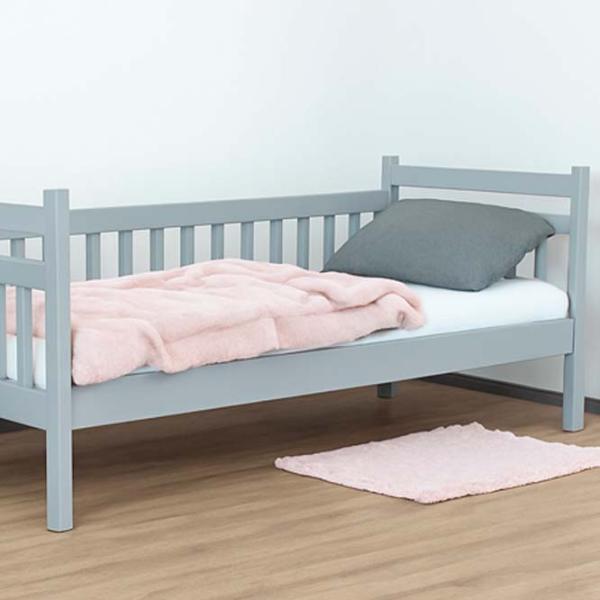 Кровать Mobicasa Grizzly 80 x 160 см / Дерево / Серый photo 4 Кровать Mobicasa Grizzly 80 x 160 см / Дерево / Серый photo 4