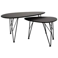 Набор журнальных столиков DecoPrim CT-2010 MCANS-LJG-BLK Черный