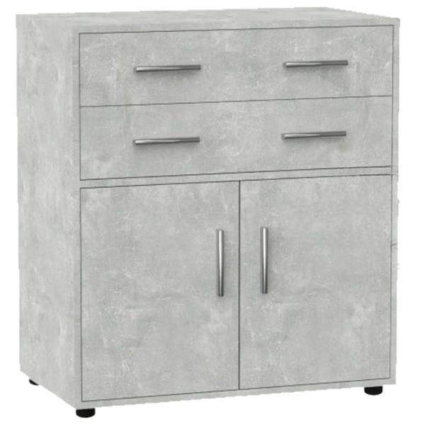 Комод KompaniT 2+2 87.5 x 78.4 x 45см / ДСП / Ателье Светлый photo 1