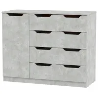 Comodă KompaniT 4+1М 84.9 x 105.4 x 42.5 / LPAL / Atelier Light