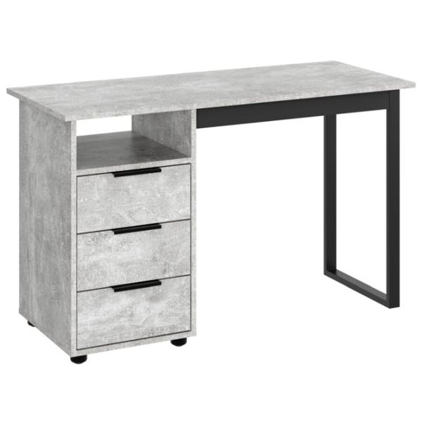 Офисный стол ML-Mobila Лофт-8 ДСП/ Серый photo 1