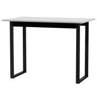 Офисный стол ML-Mobila Лофт-1 ДСП/ Белый